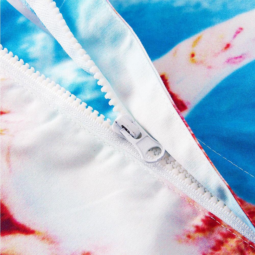 Cat Surfing On Pizza Male Romper  LLY